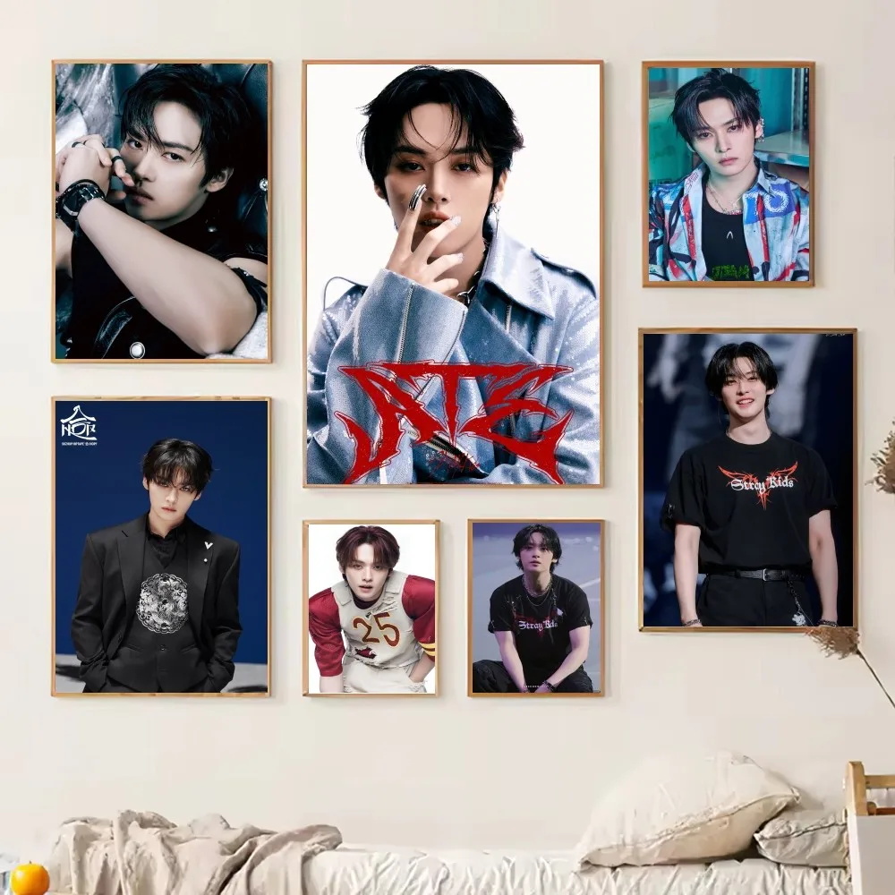 Korean Actor L-Lee Know Poster Frameless Painting Bedroom Wall Sticker Living Room Home Decoration