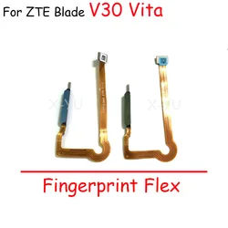 For ZTE Blade V30 Vita Fingerprint Reader Touch ID Sensor Return Key Home Button Flex Cable