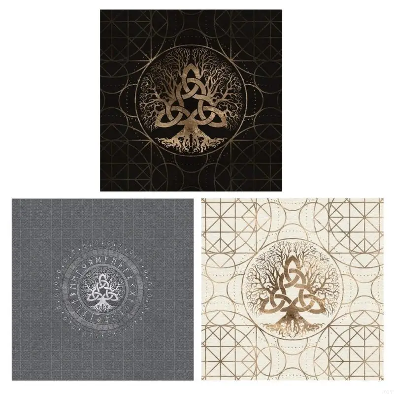 

PXPF TAROTS TALOT ALTAR ТРИНЦА Метафизическая настольная игра коврик маятник Divination