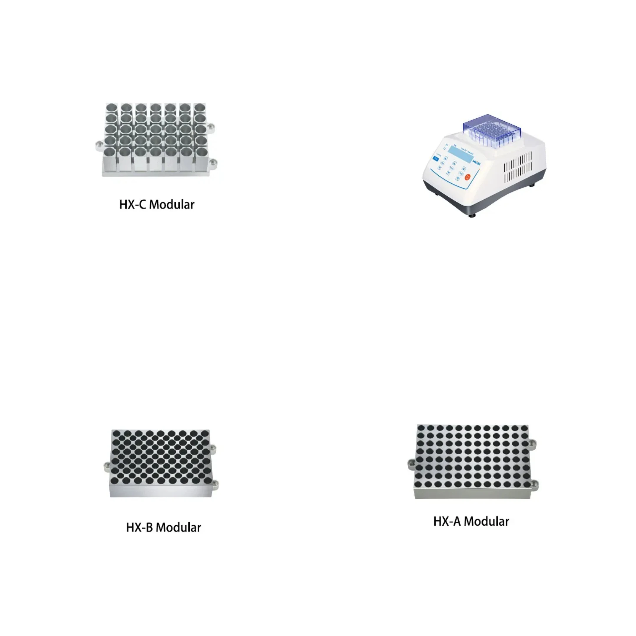

96-slot Optional Metal Block Heater Dry Bath Incubator for Laboratory Testing Life Science Instrumentation