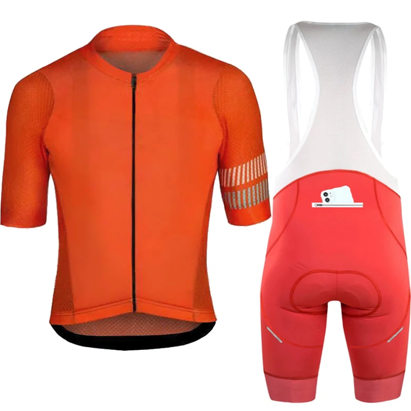 Phtxolue Cycling Jersey Set Men Anti-Loss Zipper Cycling Set Clothing Pro Bike Clothes Anti-UV Women MTB Bicycle Wear Suit Kit - Image 5