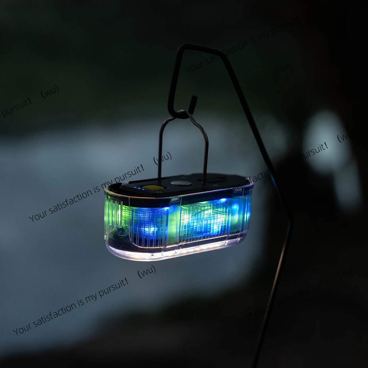 Outdoor camping star string lights stall camping lights canopy tent atmosphere tape measure lights portable storage warning