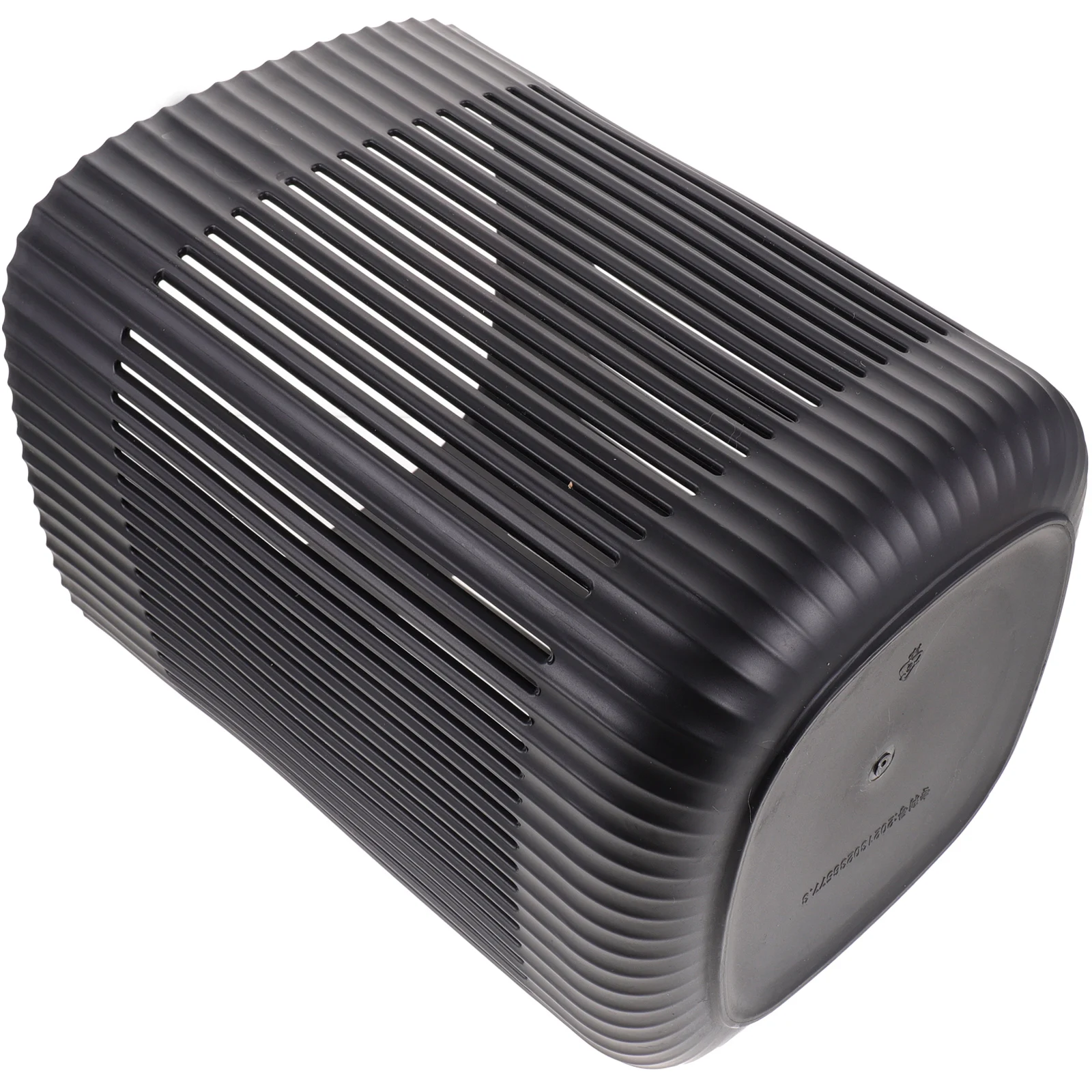 

1pcs Stylish High Aesthetic Plastic Trash Can Ventilated Hollow Design For Bathroom Bedroom Office Kitchen Household Garbage