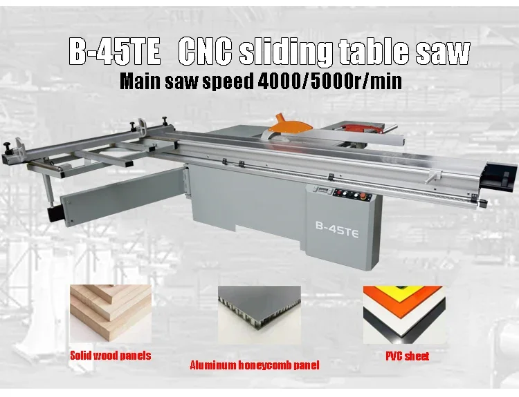 Multi Functional Wood Cutting Machine Sliding Table Saw Wood Working Machine Circular Saw