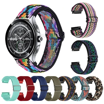 Per Xiaomi Watch 2 Pro cinturino in nylon elastico per Mi Watch S3/Color 2/Watch S1 Active/S2 42mm 46mm cinturino intelligente Correa