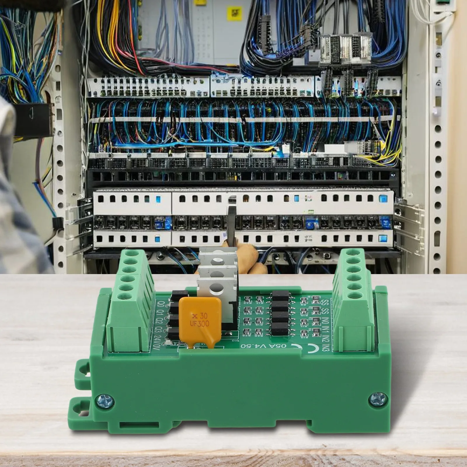 For Control Systems 4 Channel Increase Board Heavy-Duty Controller High for Power Control Board High-current Drive