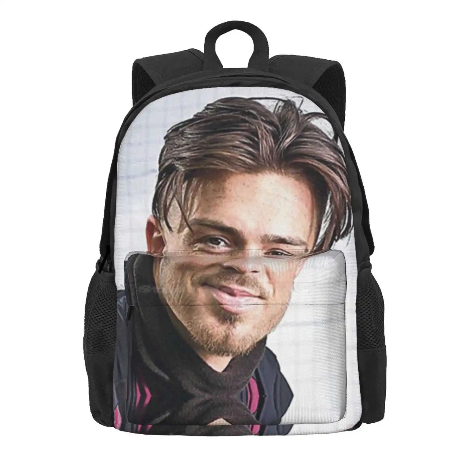 Jack Grealish Smile Hot Sale Schoolbag Backpack Fashion Bags Mrs Grealish Mr Grealish Jack Grealish Jack Grealish Jack Grealish