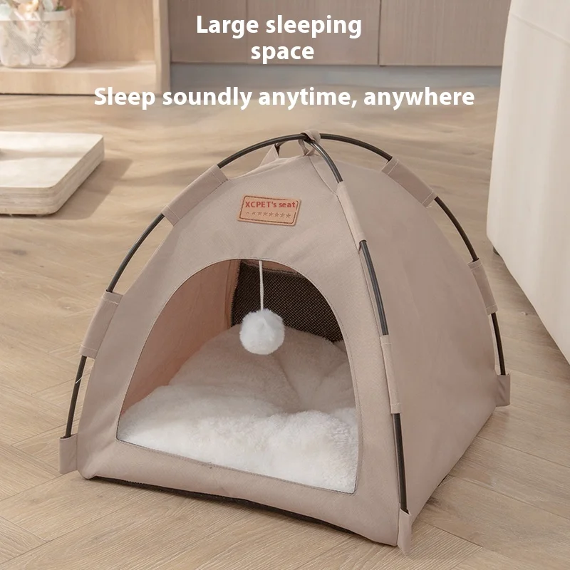 

Four Seasons Universal Kennel Dog Delivery Room Pet Tent Nest Small Dog Tent Cat Nest Removable and Washable Pet Ice Pad