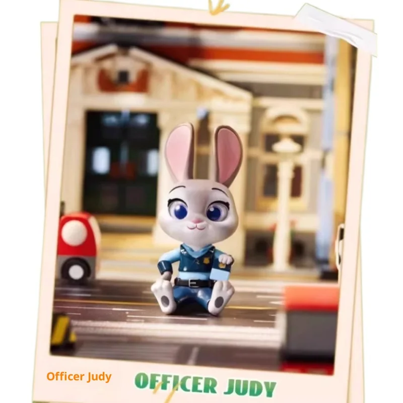 سلسلة ديزني زوتوبيا تكون جيدة والجلوس صندوق أعمى التماثيل لطيف شخصية الحرف اليدوية ديكور سطح المكتب الحلي القابلة للجمع