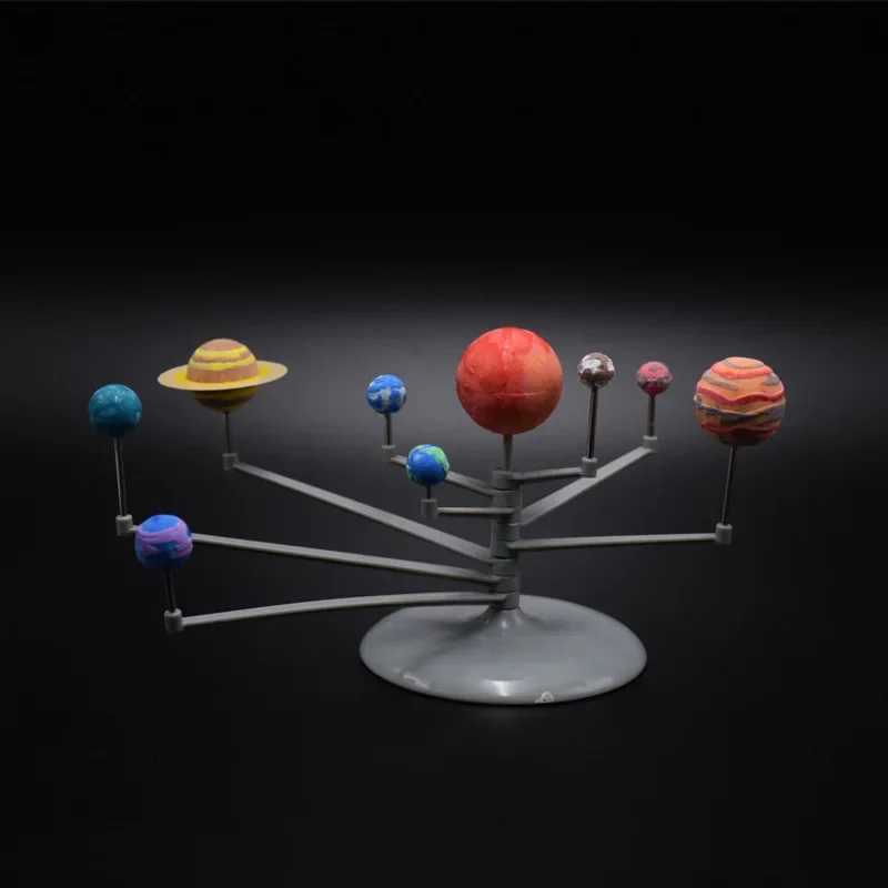 Universe Space Sun Solar System Eight Large Planets Model Telescope Technology Small Handmade Student Toys