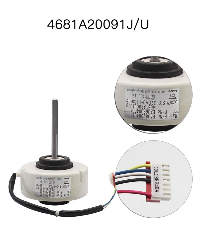 Baru untuk motor kipas AC LG 4681A20168A original baru 4681A20172A 4681A20091J