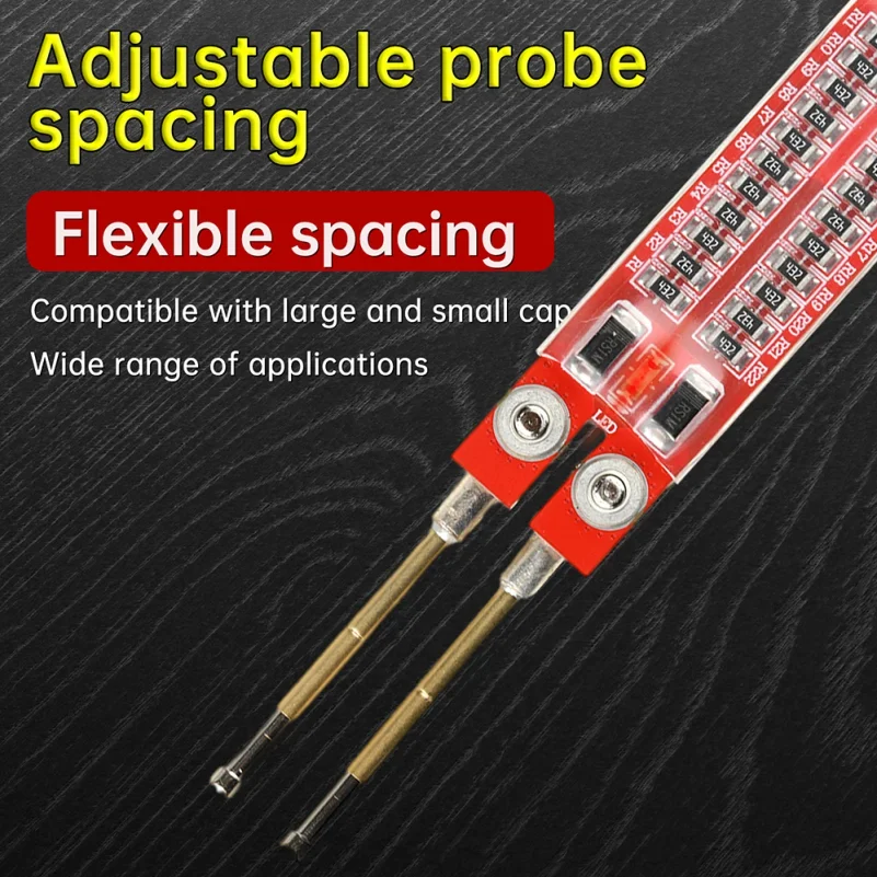 Capacitor Discharge Pen AC DC Discharge Probe Constant-current Discharge No Sparking 1200V 2200μF Repair Shock Protection Tools