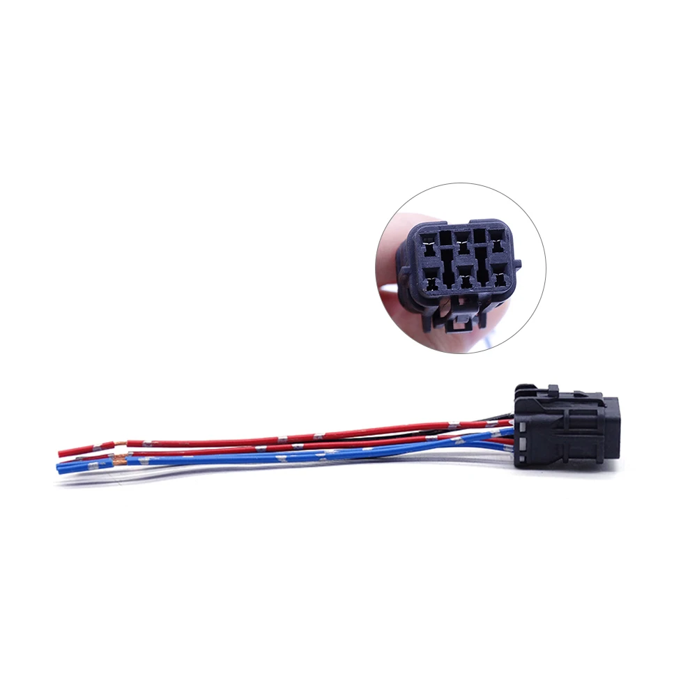 

for Daewoo flameout solenoid valve wire plug Excavator Electric Parts
