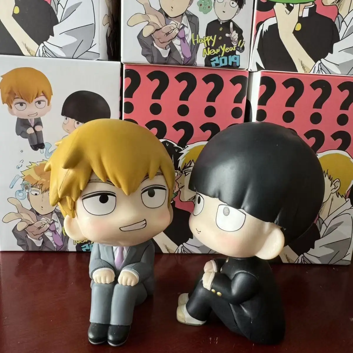 الغوغاء النفسي 100 تمثال LK Reigen Arataka Nendoroid عمل أرقام Q نسخة Lookup أنيمي 10 سنتيمتر بولي كلوريد الفينيل نموذج اللعب هدية