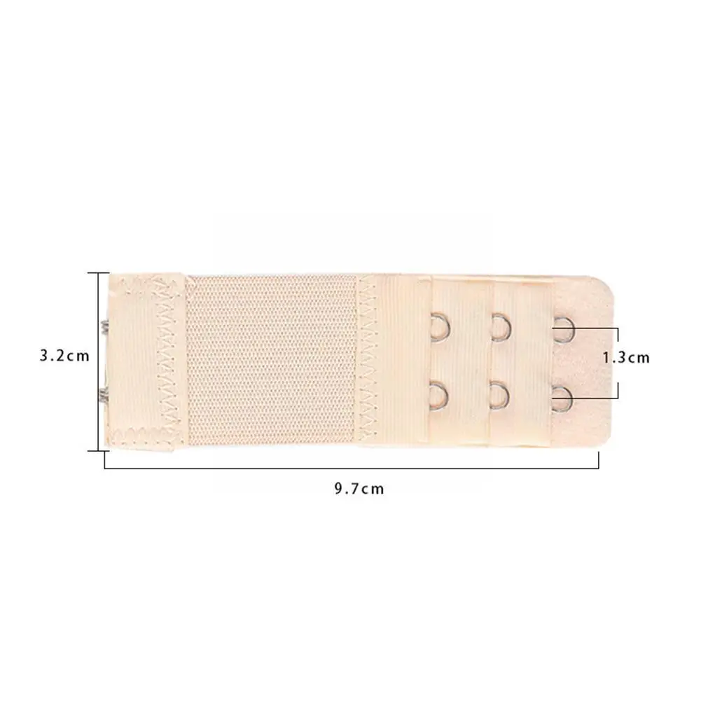 1pc Bra Extenders Buckle Extension 3 Row 2 Hooks Bra Sewing Intimates Tool Women Bra Hook Lengthened Extender Extenders Str G0e5