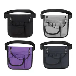 Practical Nurse Fanny Pack Scissors Holder Storage Waist Pouch Multi Compartment Nursing Tool Bags Case Oxford Cloth Nurse