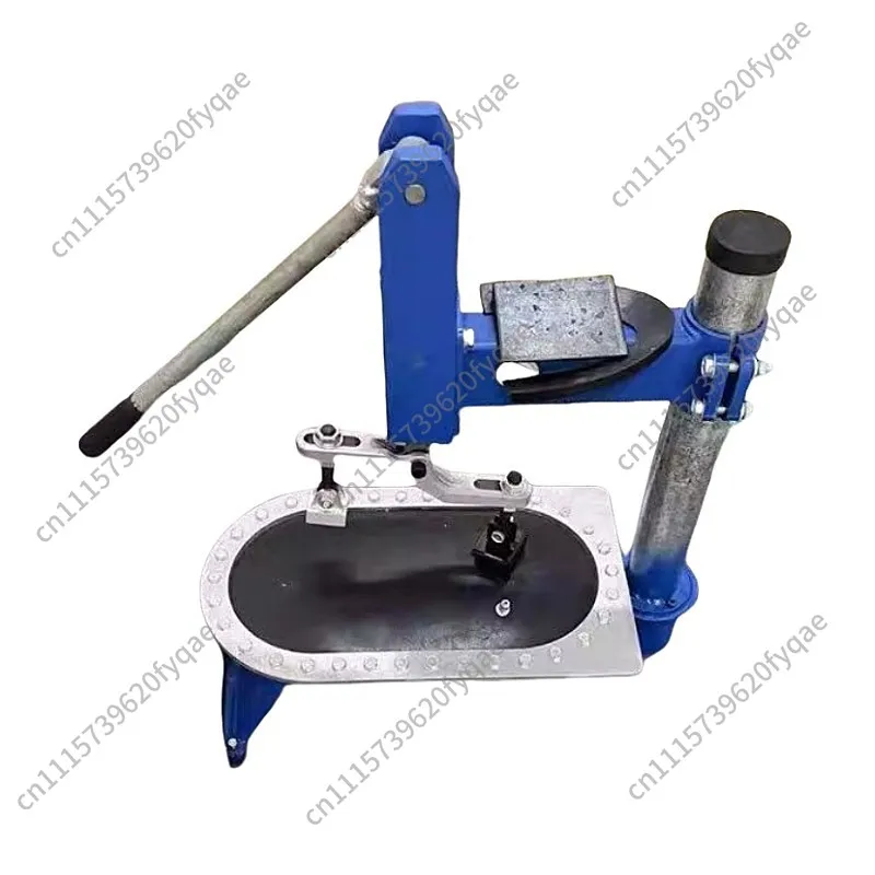 Manual flat bottoming machine, shoe making machinery, simple flat bottoming machine