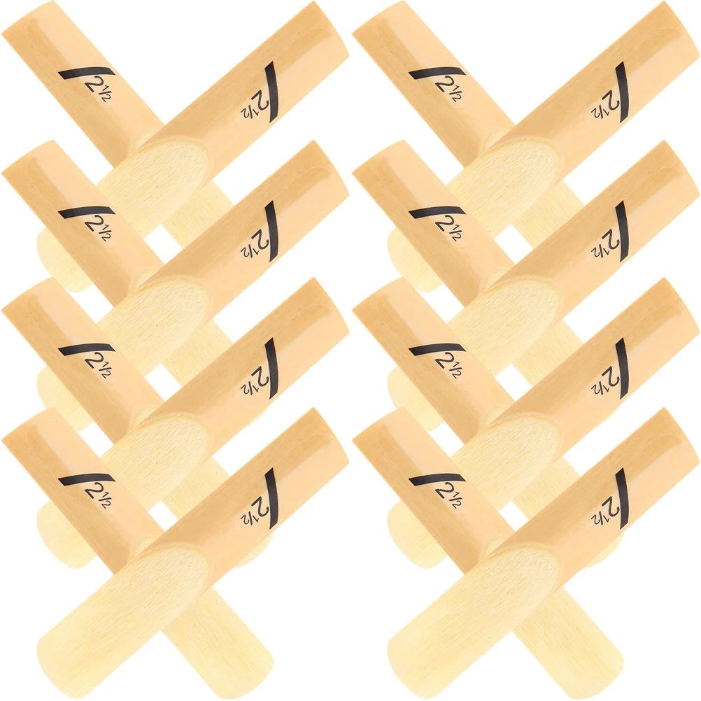

50 Pcs Saxophone Reed Soprano Repair Kit Musical Instruments Accessories Alto Reeds Replacement Part for
