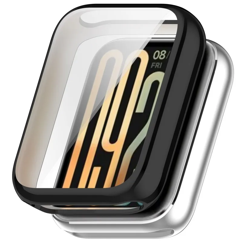 Plating Case For Xiaomi Mi Band 9 Pro Smart Strap Soft Protector Shell Bumper Protective Cover For Mi Band9 Pro Accessories