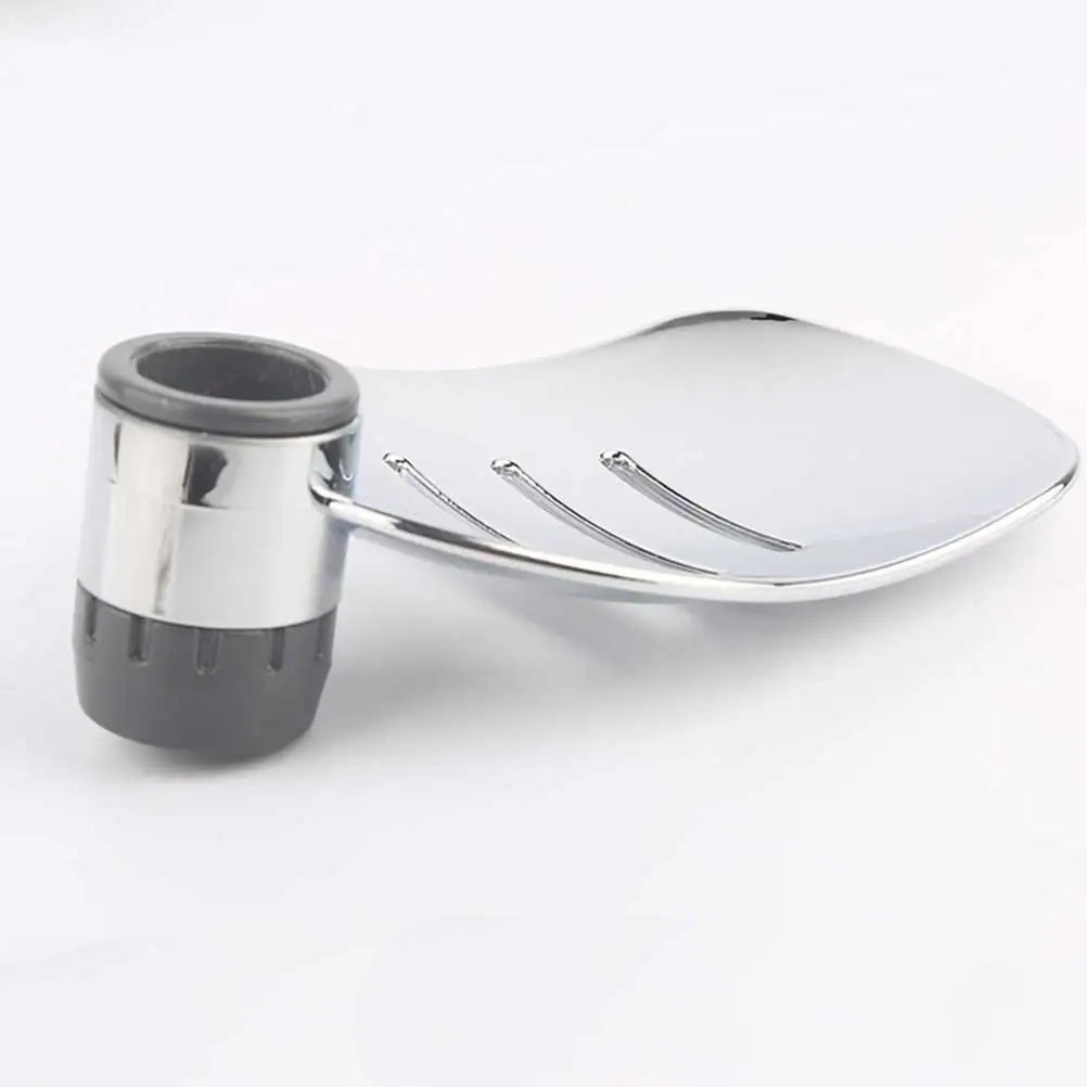 

2Pcs Soap Holder ABS Bathroom Accessories Shower Storage Soap Tray Rack Hollow Drain Lightweight Portable