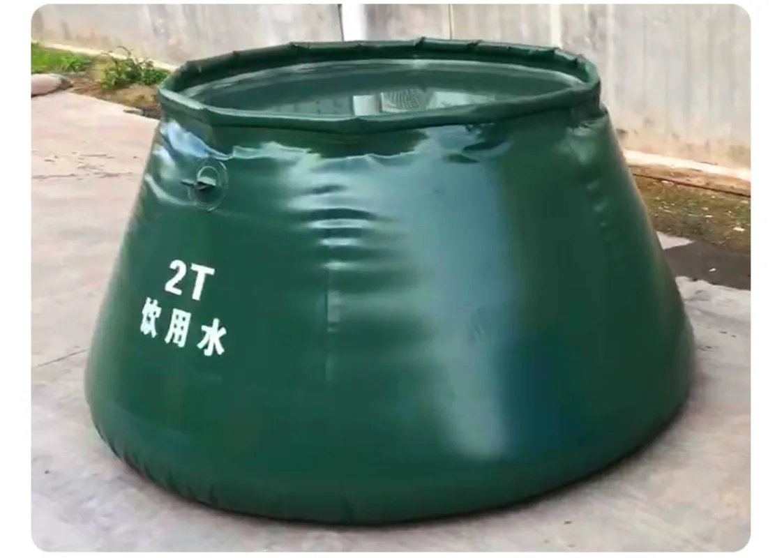 Soft Water Storage Tank for Outdoor Construction Site Thickened Foldable Portable Water Bag Forest Fire Mobile