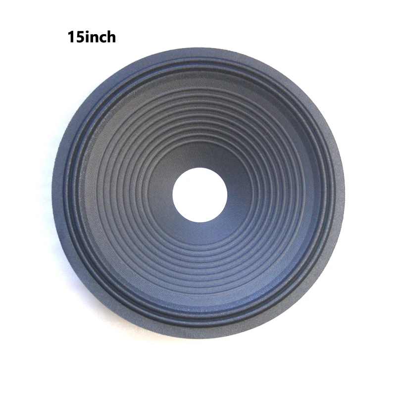5pcs/Lot 15inch 374 x100mm 374x76mm Cloth Edge Speaker Paper Cone Subwoofer Audio DIY Repair Parts Woofer Accessory