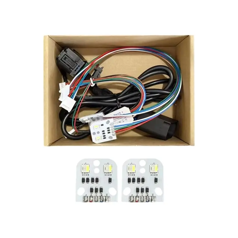 

Модуль RGBW LED-подсветки LLCS-RGBW для BMW X3 Pre LCI G01, X4 G02, X3M F97 (2018-2021), многоцветные светодиодные платы, система дневных ходовых огней (DRL)