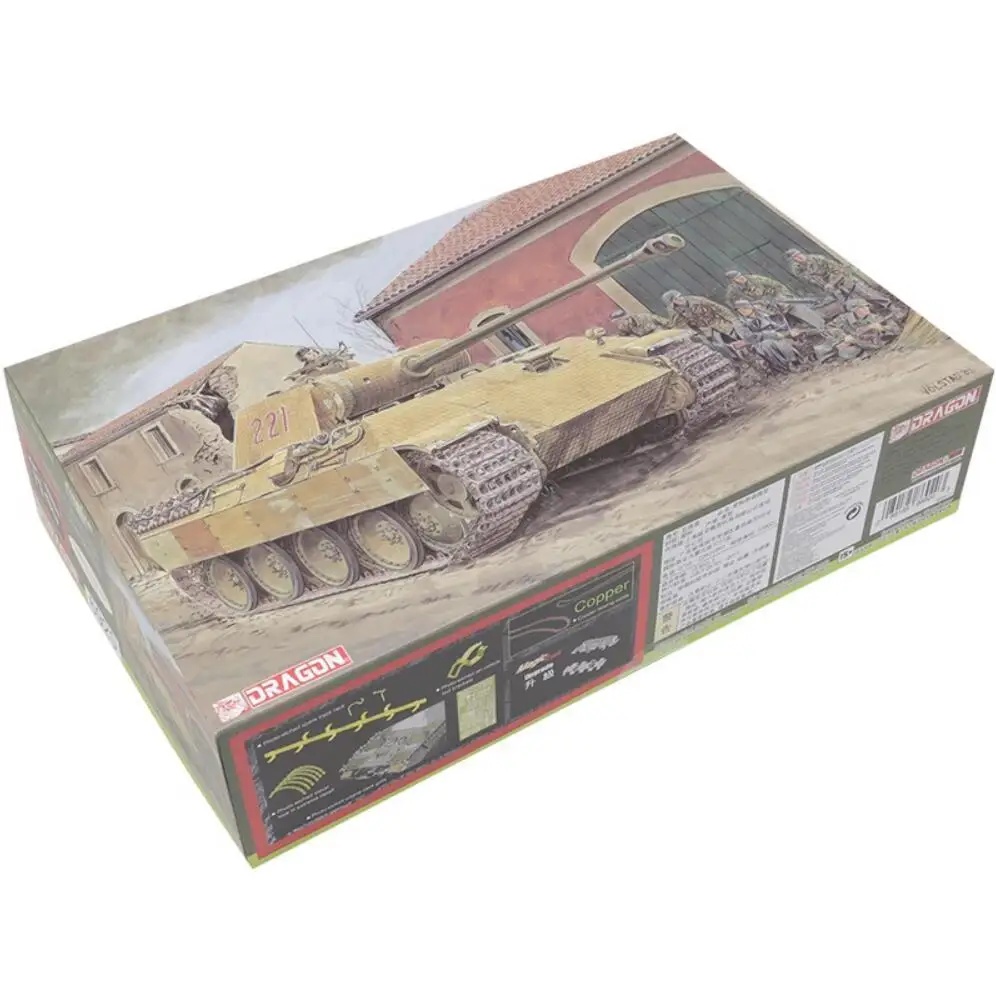 Dragon 6920 1/35 Scale Sd.Kfz.171 Panther Ausf.A Italy1943/44 Tank Model Kit