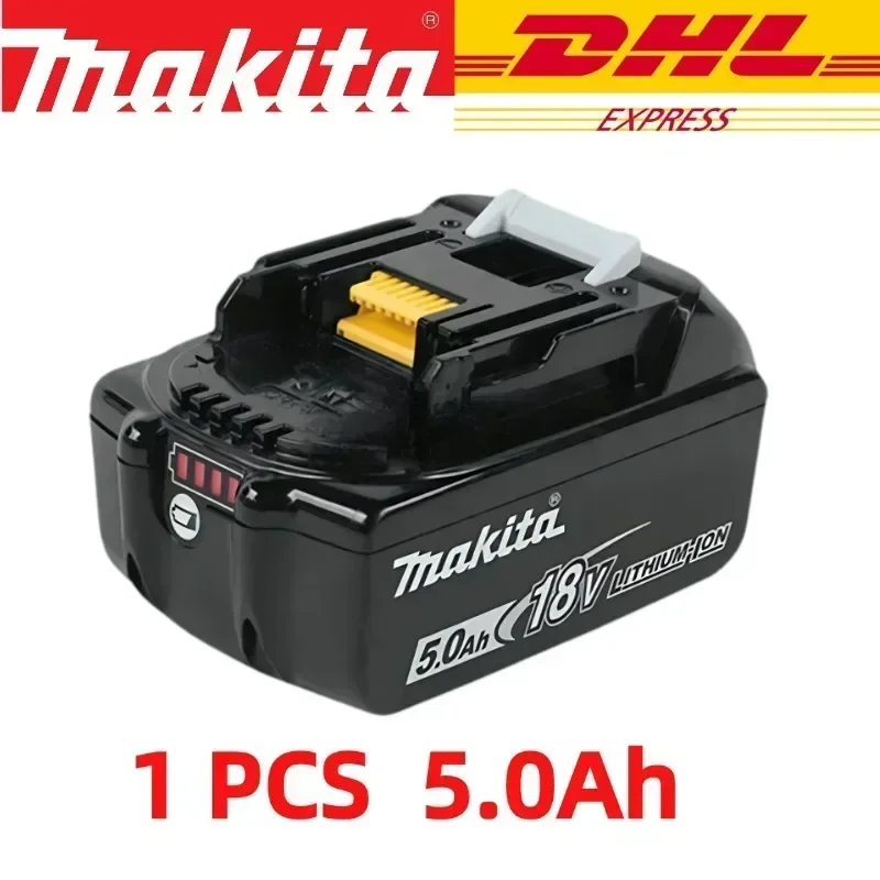 100% originele Makita 18V 6.0Ah Oplaadbare Batterij, Voor Makita BL1830 BL1830B BL1840 BL1840B BL1850 BL1850B Elektrisch Gereedschap Batterij