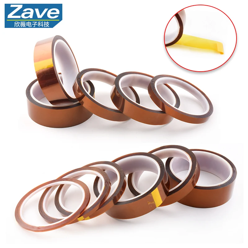 33-м-3-30-мм-160-градусов-высокотемпературная-полиимидная-лента-термостойкая-изоляционная-полиимидная-пленка-10-мм