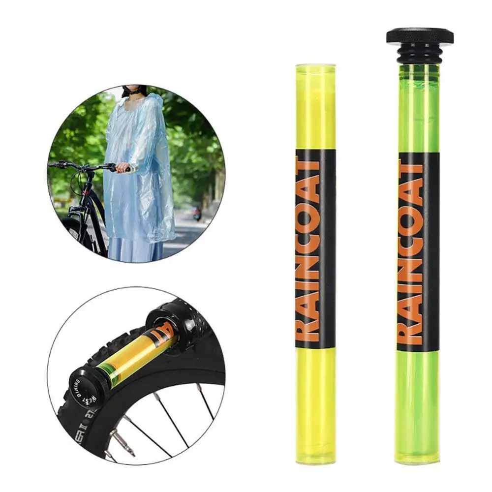 Portable Raincoat Convenient Storage Emergency Raincoat Colourful Tools Disposable Riding Raincoat Outdoor Men And Women