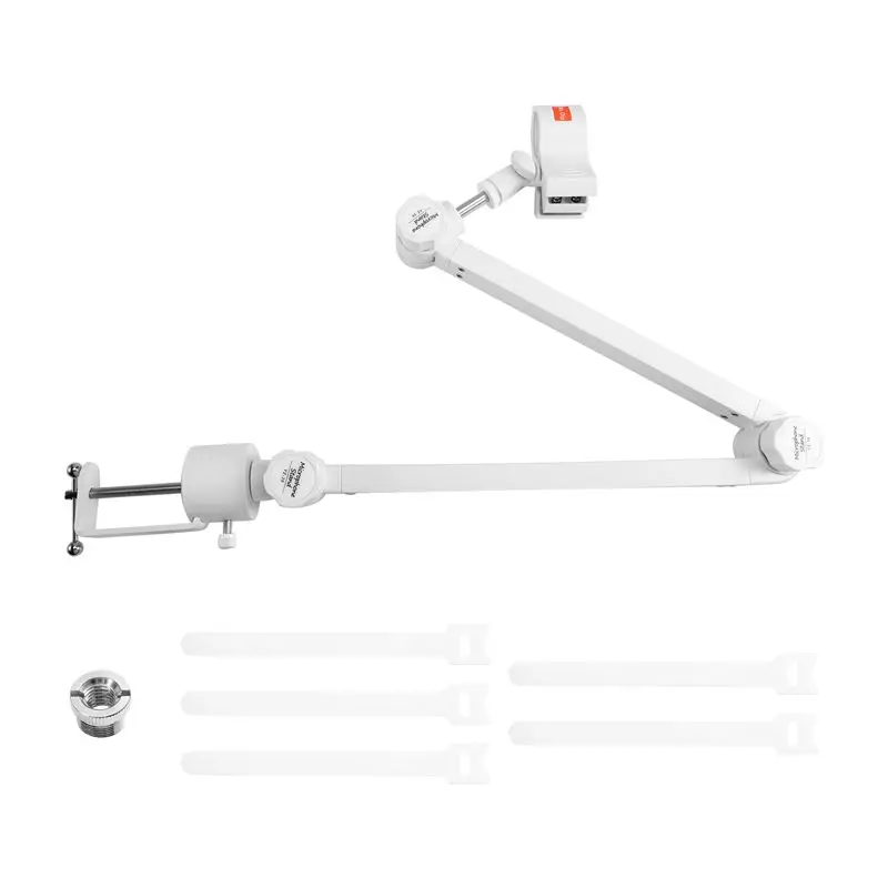 B04B- Adjustable Suspension Boom With Desk Clamp For Microphones For Studio And Live Performance Applications