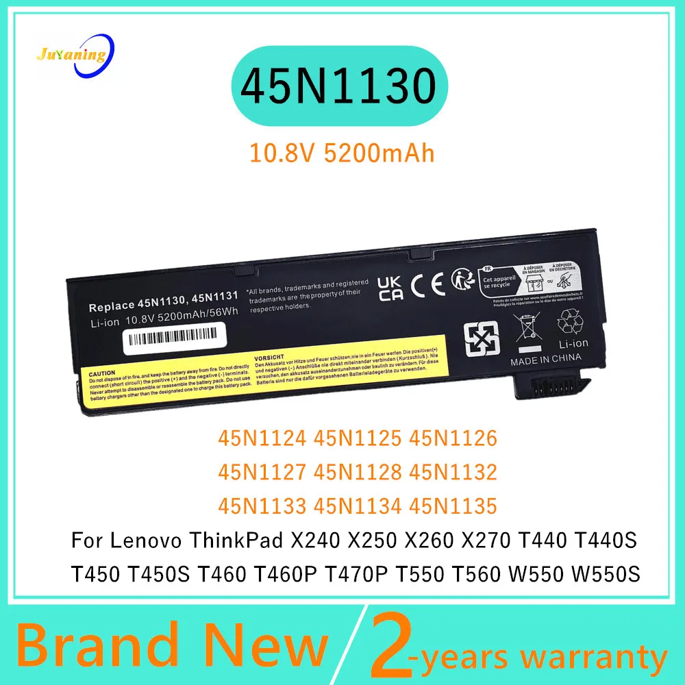 45N1130 Laptop Battery For Lenovo ThinkPad T450S X240 T440s T440 X250 X260 S440 S540 L450 L470 45N1131 45N1126 45N1127