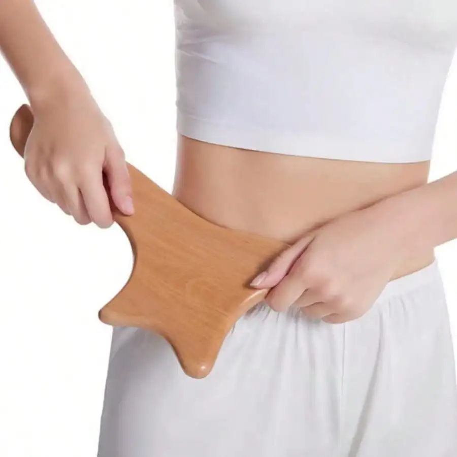 

Natural Wood Maderoterapia Kit: Gua Sha & Massage Tools for Lymphatic Drainage & Cellulite Reduction