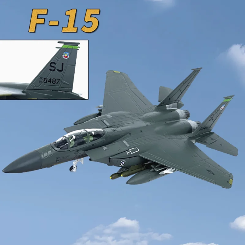 1/100 스케일 F-15SG 모형 앨로이 비행기 모형 – 수집용으로 최고의 선택