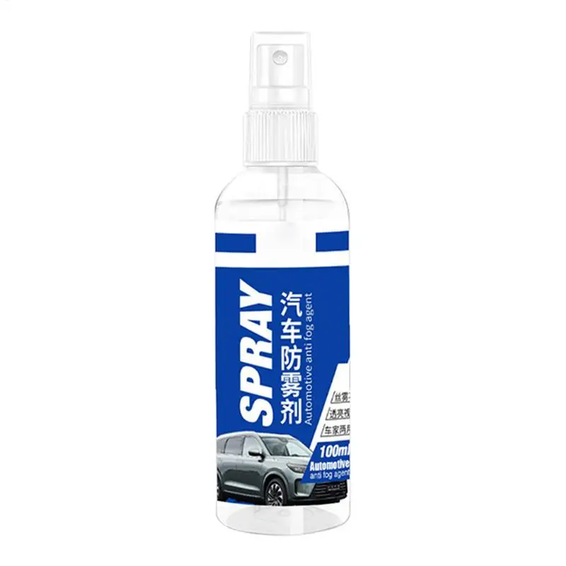 

Car Window Spray Cleaner 100ml Window Spray Anti Fog Coating Agent Waterproof Shine Glass Cleaner Long-Lasting Car Supplies For