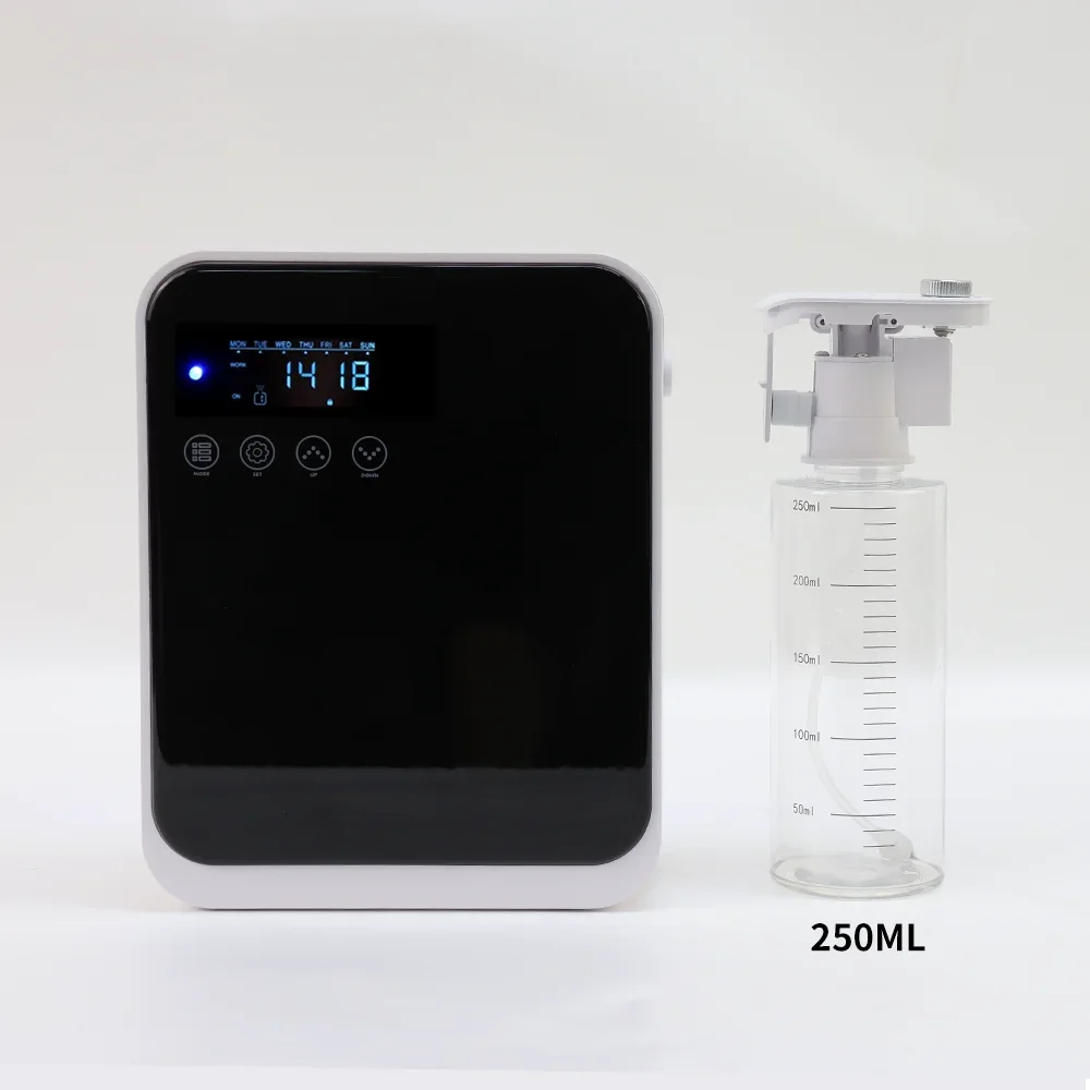 Máquina aromática de escritorio de 250ml, máquina difusora de aroma de aceite esencial para el hogar y Hotel con Control por aplicación Bluetooth inteligente