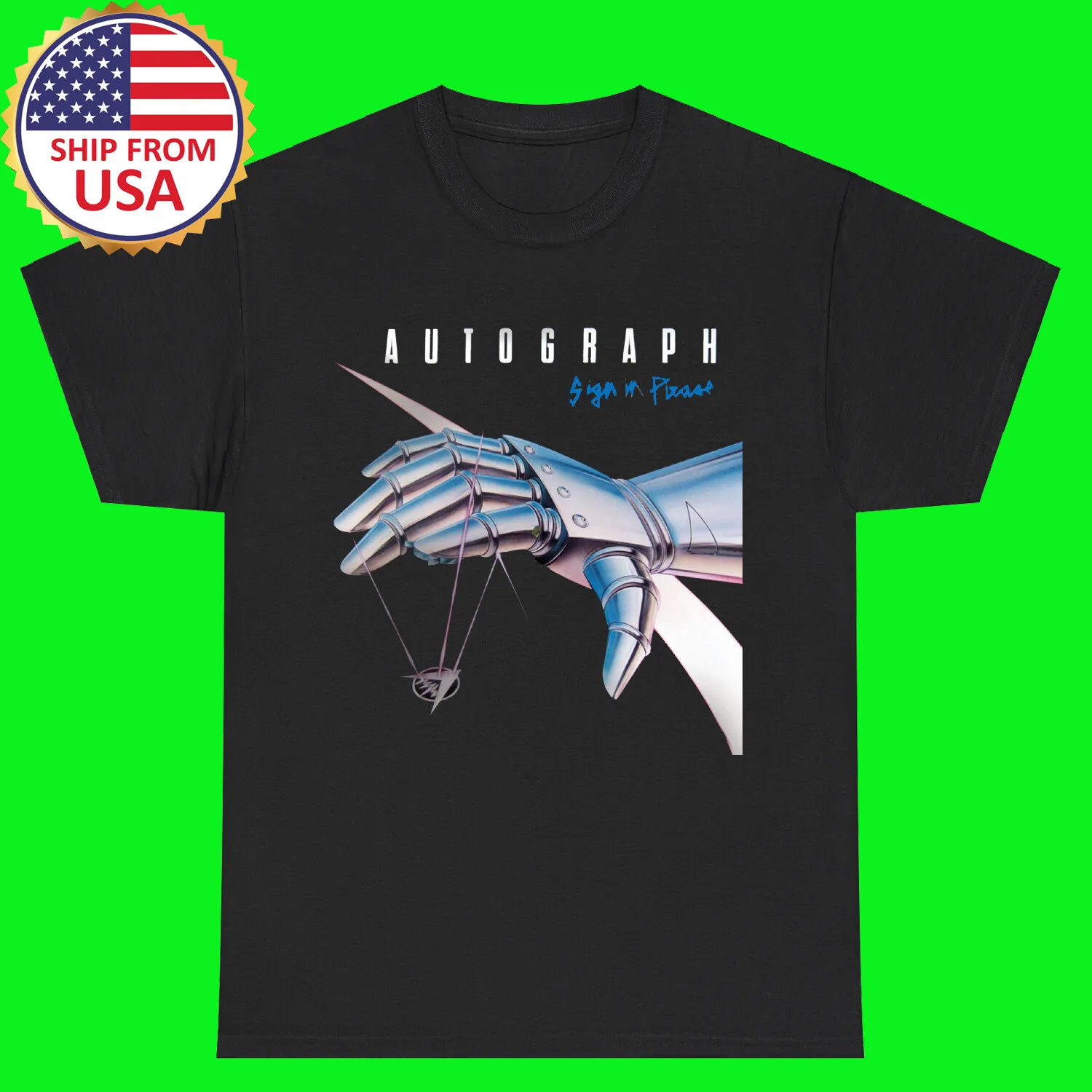 Autograph Sign in Please Black Size S - 5XL