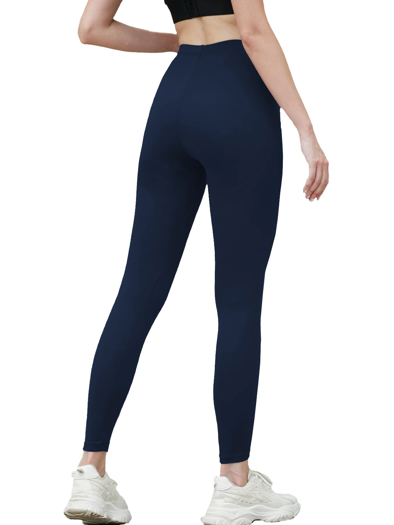 Plus Size Women's Leggings with Super Soft Fabric - High Elasticity for Yoga Running Workout and Casual Everyday Wear