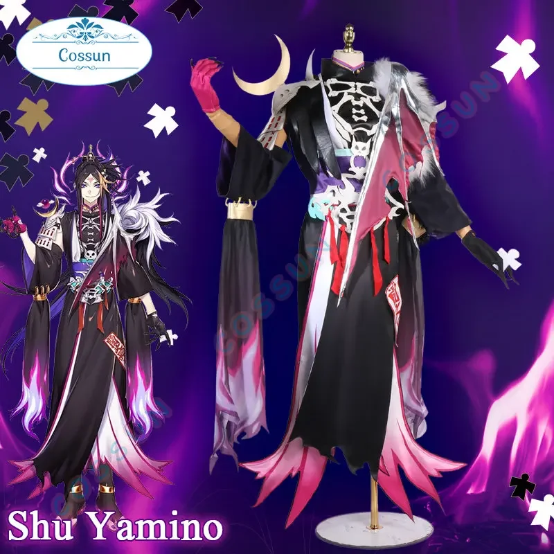 VTuber Nijisanji Luxiem Shu Yamino Cosplay Costume Halloween Outfits Women Men Suit Uniform New Dress Anime Cosplay