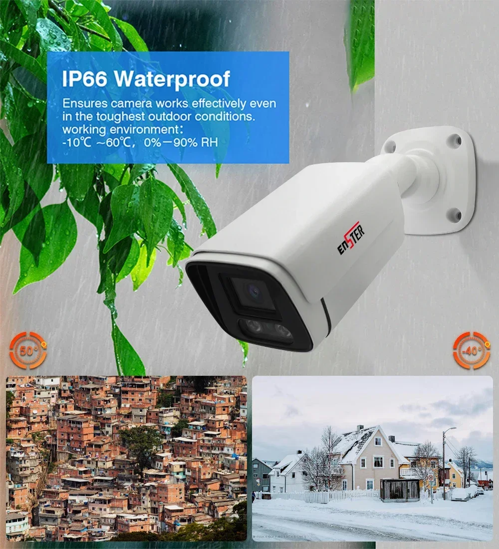 フルHD 8チャンネル屋外顔認識H.265 4K 8MP有線POE IPネットワークセキュリティCCTVカメラシステム