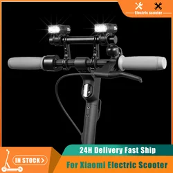 Electric Scooter Light T6 LED Front USB Rechargeable for Xiaomi M365 Pro 1s MI3 Kickscooter Lamp 1000LM Headlight Flashlight