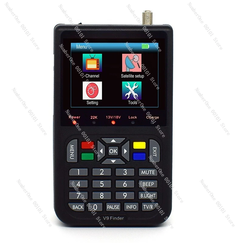 

V9 Finder DVB-S/S2 HD Star Finder Support H.265
