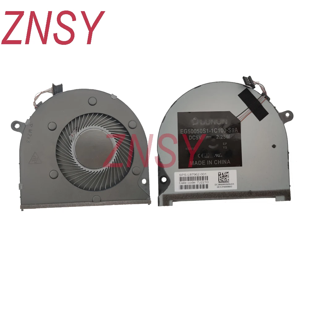 CPU Fan Cooler Radiator For HP ENVY 13-BA 13T-BA BA000 100 BA0017TX TPN-C145 Laptop Cooling Fans L94043-001 EG50050S1-1C100-S9A
