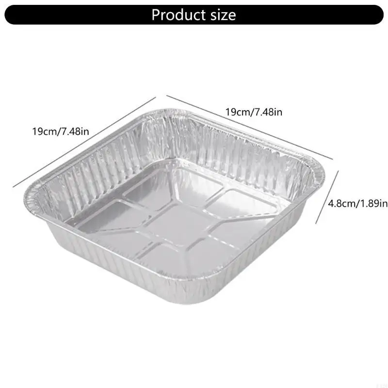 F92F 20 pièces plateaux en ajustement jetables Conteneurs Air Fryers Liner pour cuisson à cuisson