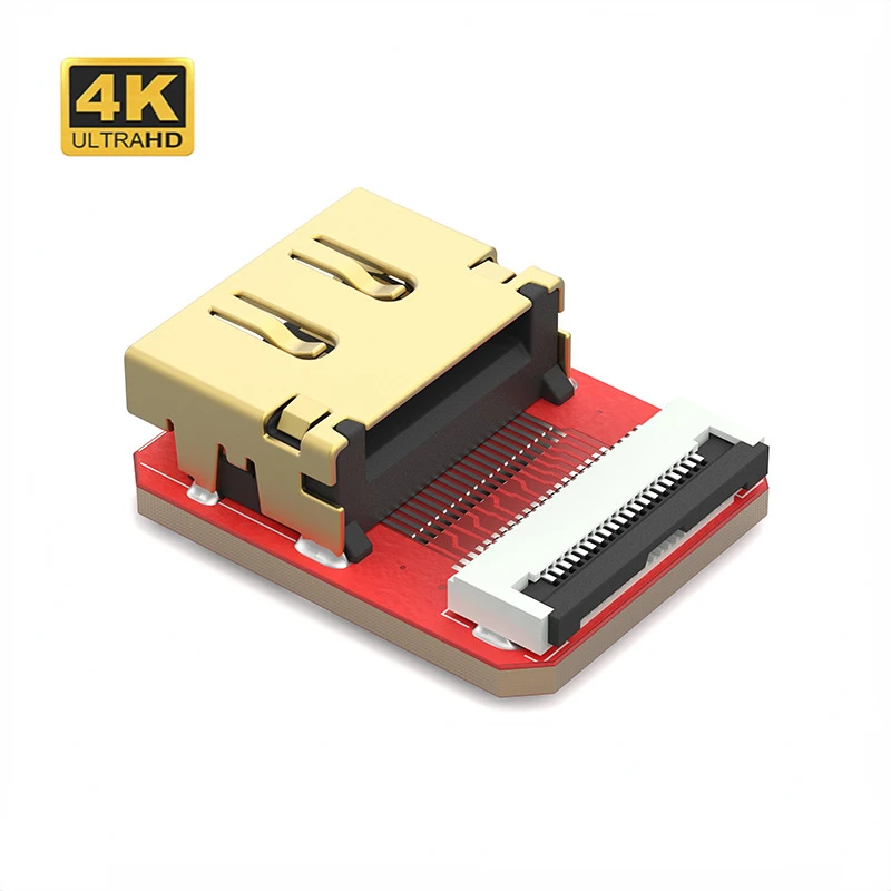 4K Ultra-thin HDMI-compatible with Shielded FPC Soft Row Aerial Line Gimbal FPV Camera Set-top Box TV Bend Head Line