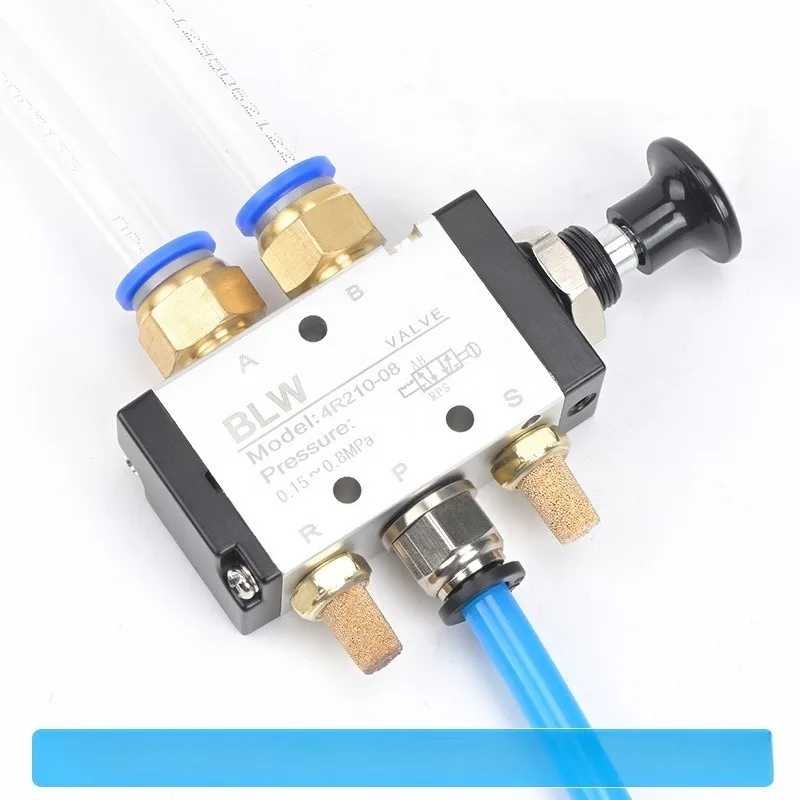 Parts Suitable for pneumatic hand pull valve 4R210-08 cylinder control valve switch hand pull valve 310-10 directional