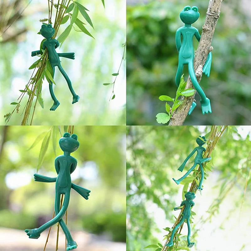 2pcs Super Cute Durable Decorative Plant Support Straps For Climbing Vines And Vegetables Bendable Reusable Garden Twist Tie