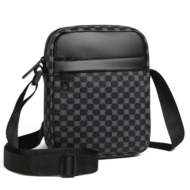 Praktische, vielseitige, mehrfarbige gemusterte Tasche, verstellbarer Riemen, leicht, für den täglichen Gebrauch, Arbeit und Outdoor, langlebige Funktionstasche – Detail 6
