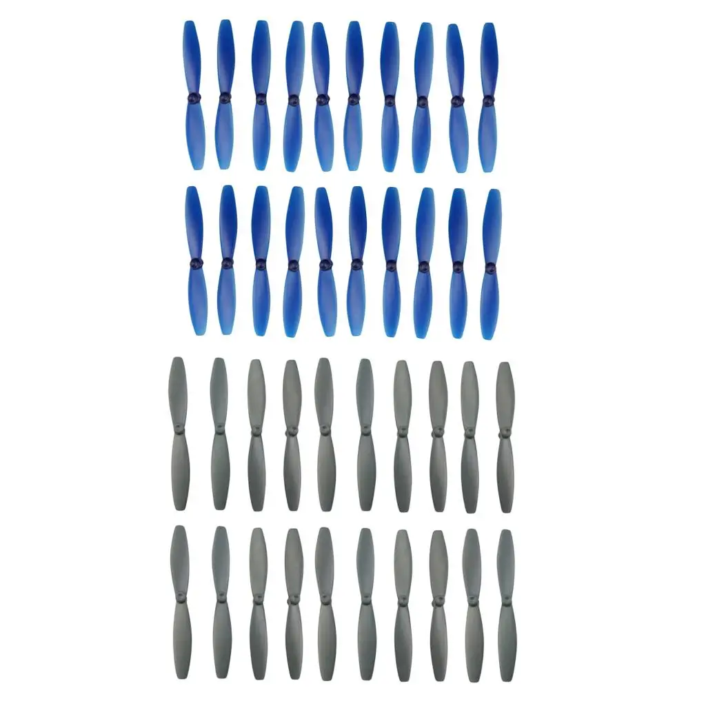 Hélice à lame de 65mm pour Minidrones Parrot 3 Mambo Swing RC Quadcopter Drone FPV, 20 pièces